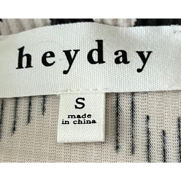 HEYDAY CASUAL BUTTON JACKET, WOMENS, S, BLACK & VERY LIGHT PINK - ANIMAL PATTERN - Picture 7 of 9